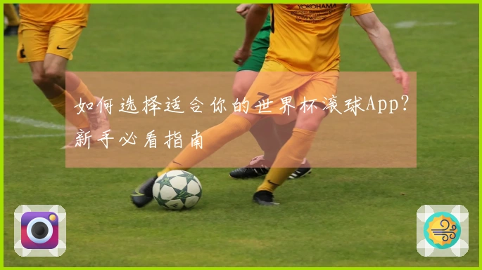 如何选择适合你的世界杯滚球App？新手必看指南